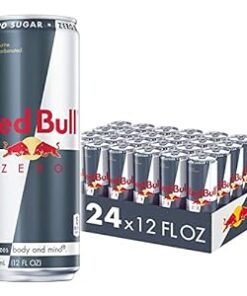 Red Bull Energy Drink, Zero, 12 fl oz (24 Pack)