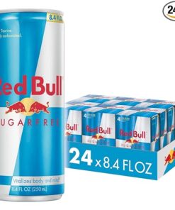 Red Bull Sugar Free Energy Drink, 8.4 Fl Oz, 24 Cans (6 Packs of 4)